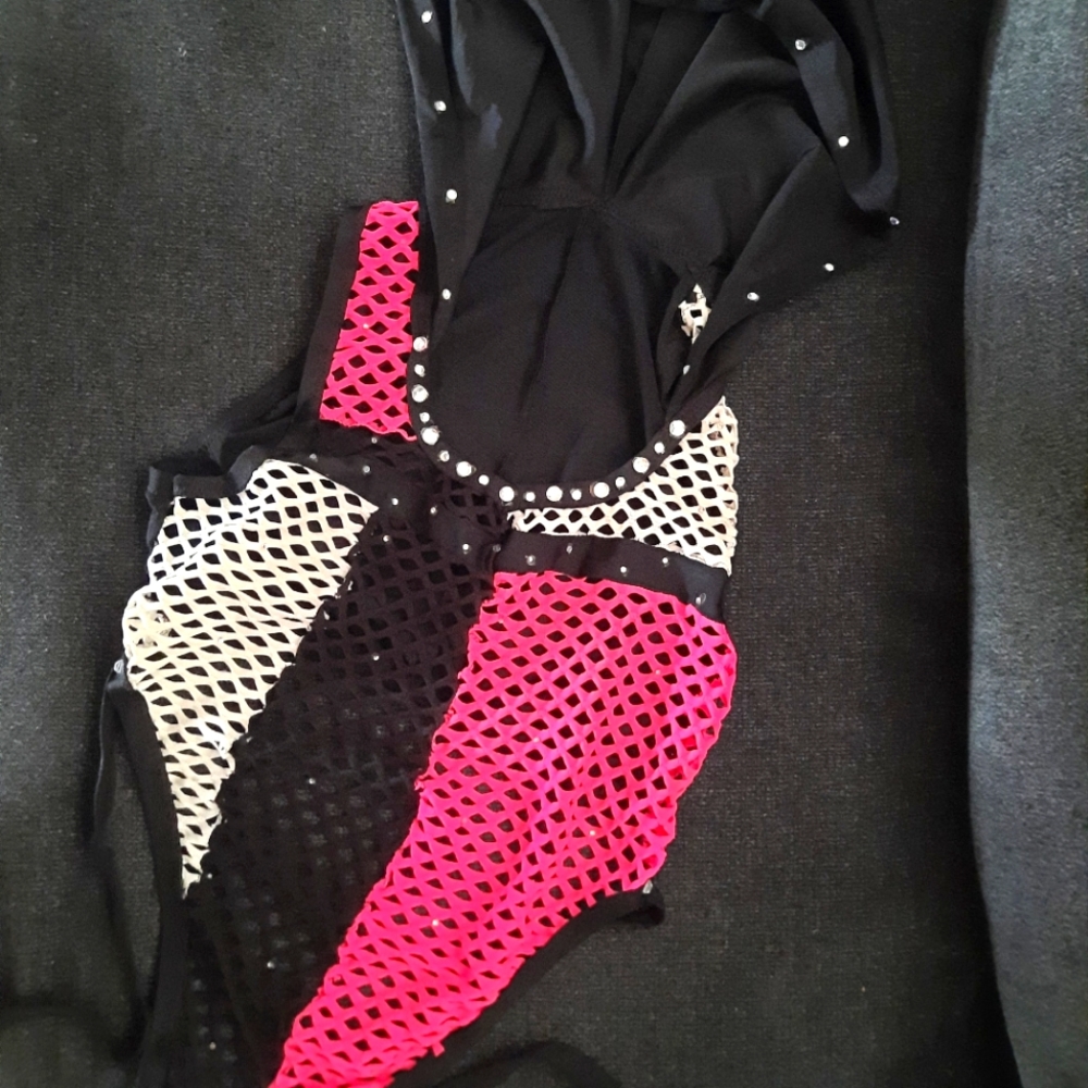 Hooded stripper teddy